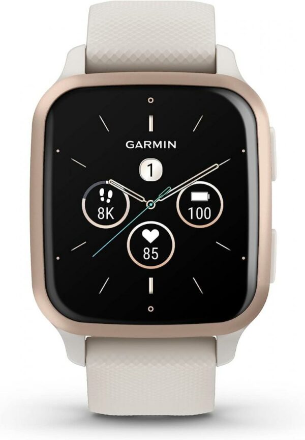 Garmin Venu SQ2 Ivory/Peach – Music Ed. „010-02700-11” (timbru verde 0.18 lei)