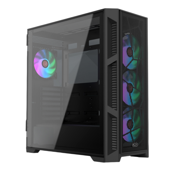 Carcasa RAIJINTEK PONOS ULTRA MS4, ATX, Negru „0R20B00226” (timbru verde 0.32 lei)