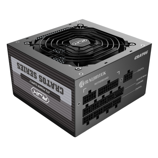 Sursa RAIJINTEK CRATOS 1200 Black, ATX, 80 PLUS GOLD, 1200W, PCIe 5.0, Full Modulara „0R30B00003” (timbru verde 2 lei)