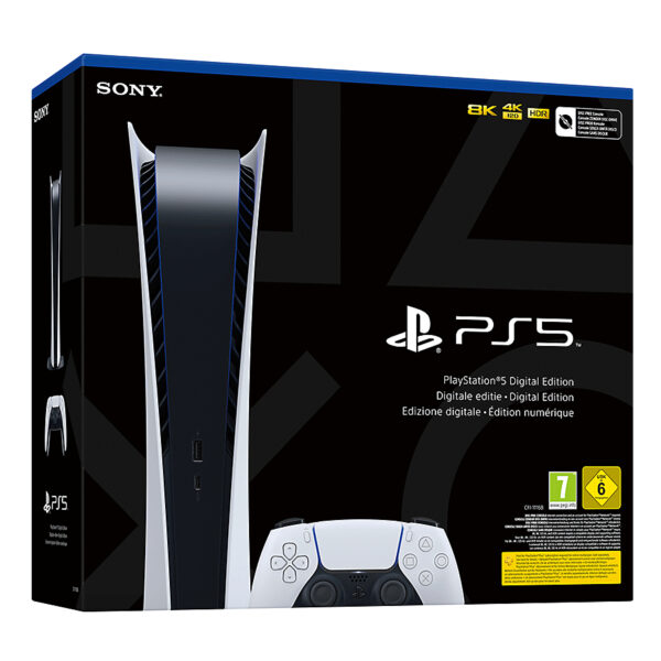 PlayStation 5 PS5 825 Sony GB SSD – Digital Edition 46501036