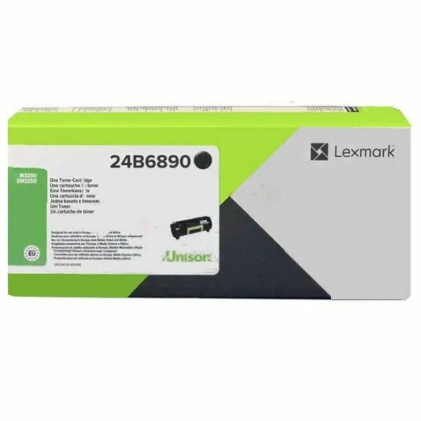 Toner Original Lexmark Black, 24B6890, pentru M1242|M1246|M3250|XM1242|XM1246|XM3250, 21K, (timbru verde 1.2 lei)”24B6890″