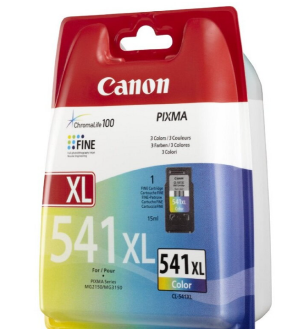 Cartus Cerneala Original Canon Color, CL-541XL EUR, pentru Pixma MG2150|MG2250|MG3150|MG3250|MG3550|MG3650|MG4150|MG4250|MX375|MX395|MX435|MX455|MX475, 15ml, (timbru verde 1.2 lei)”5226B001AA”