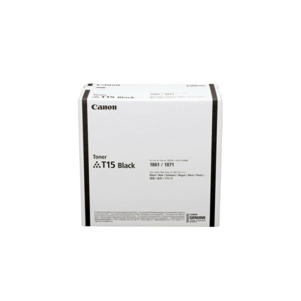 Toner Original Canon Black, CRG-T15, pentru IR 1861P|IR 1871P, 42K, (timbru verde 1.2 lei)”5818C001AA”