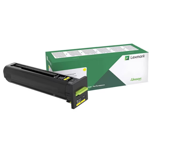 Toner Original Lexmark Yellow, 72K2XYE, pentru CS820, 22K, (timbru verde 1.2 lei)”72K2XYE”