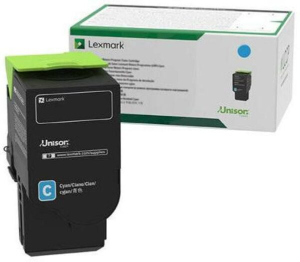 Toner Original Lexmark Cyan, 78C2XC0, pentru CS421|CS521|CS622|CX421|CX522|CX622|CX625|CX625, 5K, (timbru verde 1.2 lei)”78C2XC0″