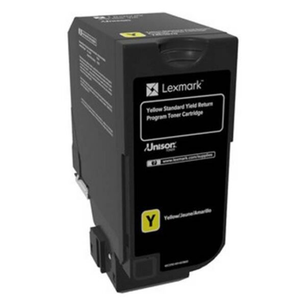 Toner Original Lexmark Yellow, 84C2HY0, pentru CX725, 16K, (timbru verde 1.2 lei)”84C2HY0″