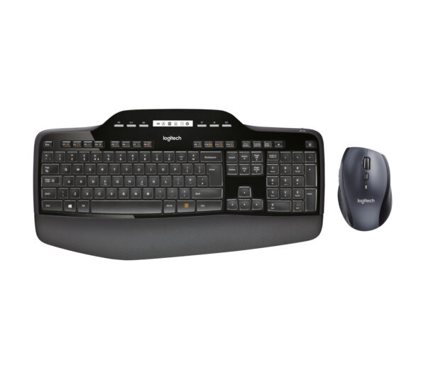 LOGITECH MK710 Wireless Desktop 2.4GHz unifying-nano receiver USB black – NSEA (US) „920-002442” (timbru verde 0.8 lei)
