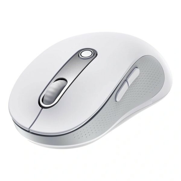 MOUSE Baseus F02 PC sau NB wireless, 2.4GHz si Bluetooth, optic, 800/ 1200/1600 dpi,butoane/scroll 4/1, alb,”B01055505211-01″ (timbru verde 0.18 lei) – 6932172651077