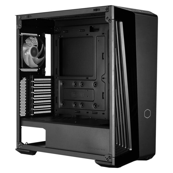 CARCASA Cooler Master MASTERBOX 540, middle Tower, ATX, fara sursa, 1, USB 3.2 gen2 Type-C x 1, USB 3.2 gen 1 x 4, audio, mic, 1x Reset/ARGB button, PSU shroud, 7 sloturi expansiune, iluminare , negru, „MB540-KGNN-S00” (timbru verde 0.16lei)