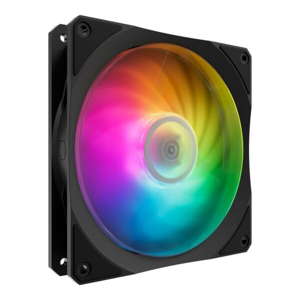 Ventilator Cooler Master „MOBIUS 140P ARGB”140mm, 1900 rpm, Lop Dynamic Bearing, 4-pin PWM, RGB, „MFZ-M4DN-19NP2-R1” (timbru verde 0.18 lei)