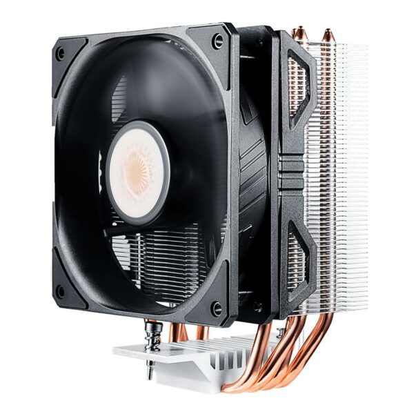 COOLER Cooler Master „HYPER 212 EVO V2”,racire aer, xxxx6 mmxxxx4 pcs heatpipe, skt. Intel LGA 1700/1200/115x/2066/2011-v3/2011 AMD AM5/AM4/AM3/AM3+, fan 120mm, 650-1800 rpm, conectare 4-pin PWM, LED , „RR-2V2E-18PK-R2” (timbru verde 2 lei)