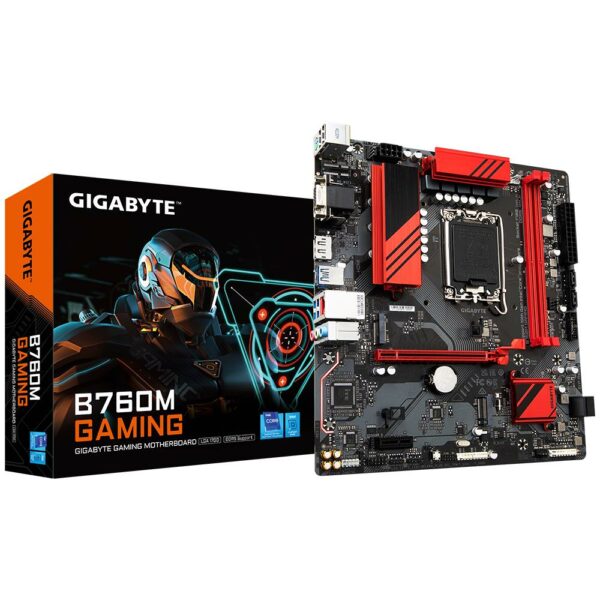 GIGABYTE B760M GAMING LGA1700 4xDDR5 4xSATA 2xM.2 „B760M GAMING”