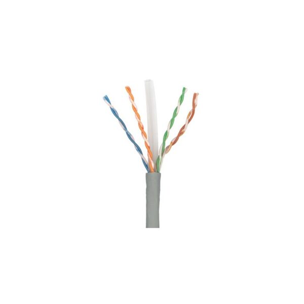 Cablu U/UTP cat.6, manta PVC, Euroclass Eca – 305m/cutie, Gri – Molex „CAA-00302”