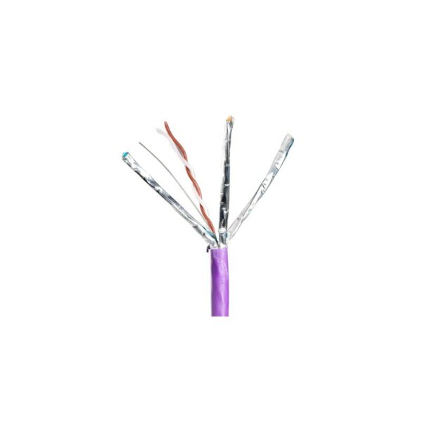 ROLE UTP/FTP Molex Cablu U/FTP cat.6A, manta LS0H, Euroclass Dca-s1, d2, a1 – 500m/tambur, Violet – Molex „CAA-0322L-VL”