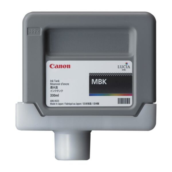 Cartus Cerneala Original Canon Black, PFI-306MB, pentru IPF 8300|IPF 8400|IPF 9400, 330ml, (timbru verde 1.2 lei),NOPP, „CF6656B001AA”