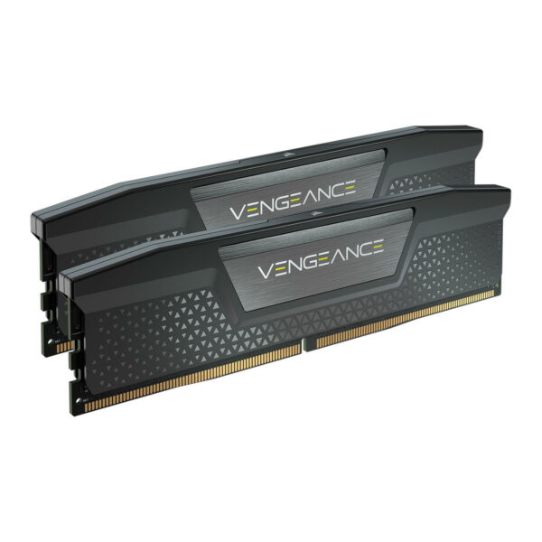 DDR Corsair – gaming Vengeance 64GB, DDR5, 6000MHz, CL38, 2x32GB, Negru „CMK64GX5M2B6000C38”