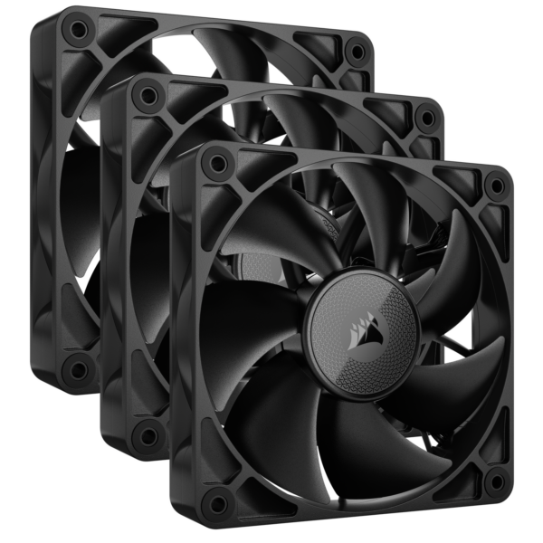 Ventilator Corsair iCUE LINK RX120, 120mm PWM, Triple Pack, Negru „CO-9051010-WW”