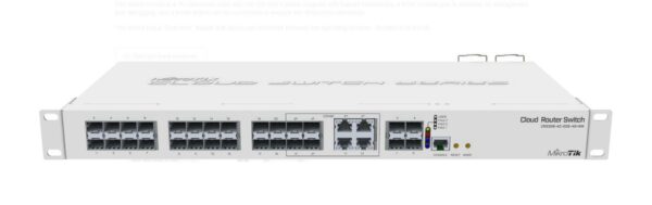 MIKROTIK CLOUD ROUTER SWITCH 800MHZ „CRS328-4C-20S-4SRM” (timbru verde 2 lei)