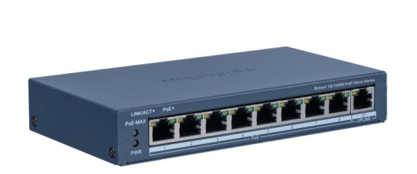 SWITCH. PoE Hikvision SWITCH 8PORTURI 8XPOE SMARTMANAGED „DS-3E1309P-EI/M” (timbru verde 2 lei)