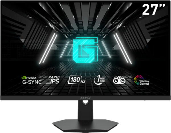 MONITOARE MSI – gaming 27inch rapid IPS FHD 180Hz 250cd/m2 1ms 2xHDMI 2.0 DP „G274F” (timbru verde 7 lei)