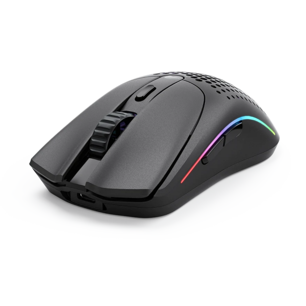 MOUSE Glorious PC Gaming Race Wireless, 26000 DPI, RGB, Ultralight 68g, Hybrid 2.4GHz, Bluetooth, 6 butoane, Ambidextru, Negru „GLO-MS-OWV2-MB” (timbru verde 0.18 lei)