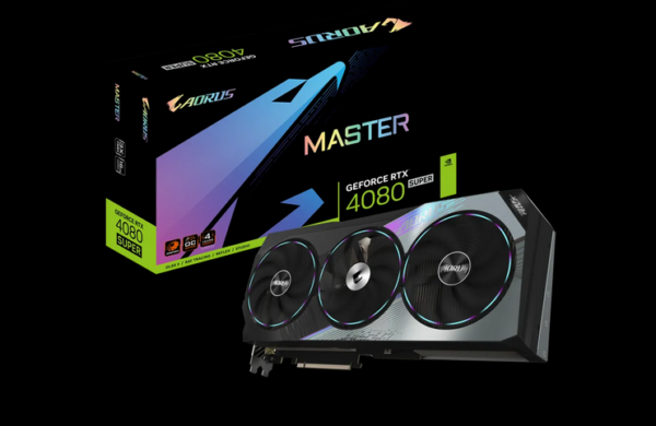 PLACA VIDEO GIGABYTE AORUS GeForce RTX 4080 SUPER MASTER 16G „GV-N408SAORUS M-16GD”