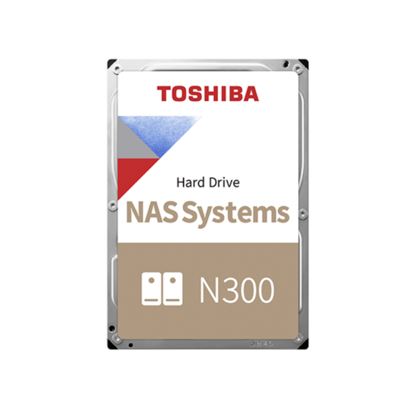 HDD NAS TOSHIBA N300 10TB CMR, 3.5, 256MB, 7200RPM, SATA, RV Sensor, TBW: 180 „HDWG11AUZSVA”