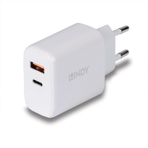 Incarcator Lindy USB Type-A & C 30W „LY-73424” (timbru verde 0.18 lei)