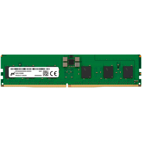 Micron DDR5 RDIMM 16GB 1Rx8 4800 CL40 (16Gbit) (Single Pack), EAN: 649528937025 „MTC10F1084S1RC48BR”