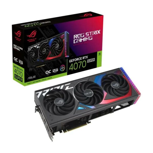 PLACI VIDEO Asus VGA AS ROG S RTX 4070 OC SUPER 12B GAMIN „ROG-STRIX-RTX4070S-O12G-GAMING”