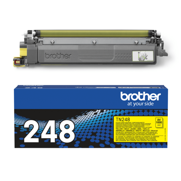 Toner Original Brother Yellow, TN249Y, pentru HL-L8230|HL-L8240|MFC-L8340|MFC-L8390, 4K, (timbru verde 1.2 lei)”TN249Y”