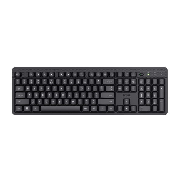 Tastatura Trust Ody II Wireless, negru „TR-25011” (timbru verde 0.8 lei)