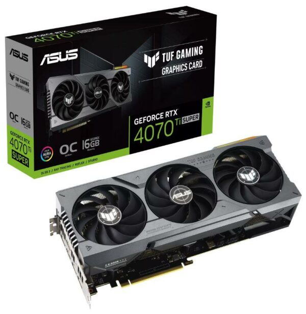 PLACI VIDEO Asus VGA PCIE16 RTX4070TISUPER 16GB „TUF-RTX4070TIS-O16G-GAM”