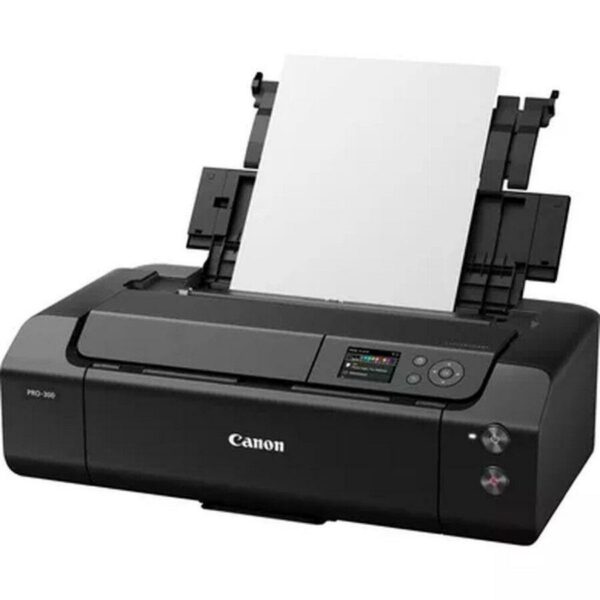Plotter Inkjet Color Canon PRO-300, A3+, Functii: Imprimare, Viteza de Printare Monocrom: , Viteza de printare color: , Conectivitate:USB|Retea|Wi-Fi, Duplex:, ADF:(Timbru Verde 23lei) „4278C009AA”