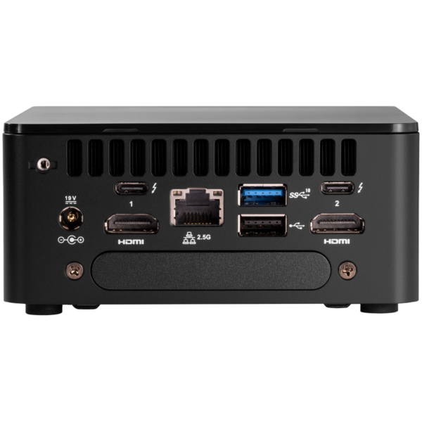ASUS NUC 12 Pro Kit NUC12WSHi5, Core i5-1240P Processor, 4xUSB, M.2 22×80 NVMe; 22×42 SATA, 2.5 SATA slot, 2,5Gbe LAN, 2xHDMI, 2x Thunderbolt 4 (USB-C+DP), EU cord, single unit, EAN:5032037248846 „90AB2WSH-MR6120” (timbru verde 0.8 lei)