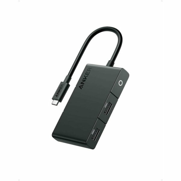 DOCKING Station Anker 5-in-1, porturi: HDMI(M) 4K 30Hz,2xUSB 3.2 gen1, USB Type-C,PD 100W,conectare prin USB Type-C(T),rata transfer 5Gbps, ABS, negru „A8356G11” (timbru verde 0.18 lei)-0194644125639