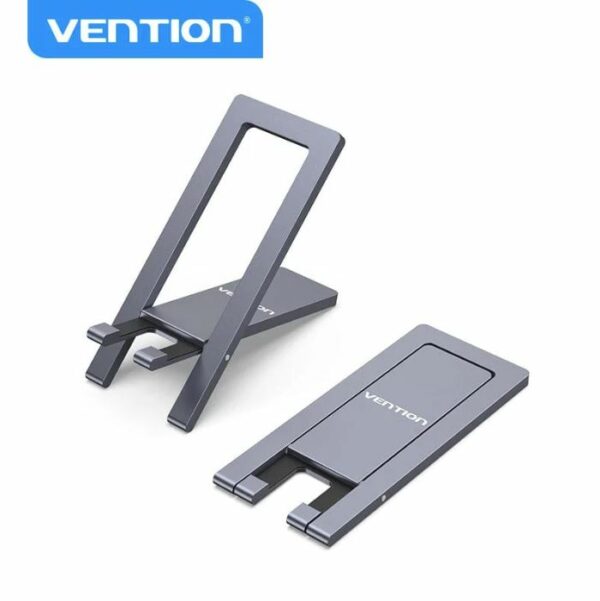 SUPORT birou Vention pt SmartPhone, aliaj de Aluminiu, unghi reglabil, device compatibil 4 – 7.2inch, gri, „KCYH0” – 6922794769540