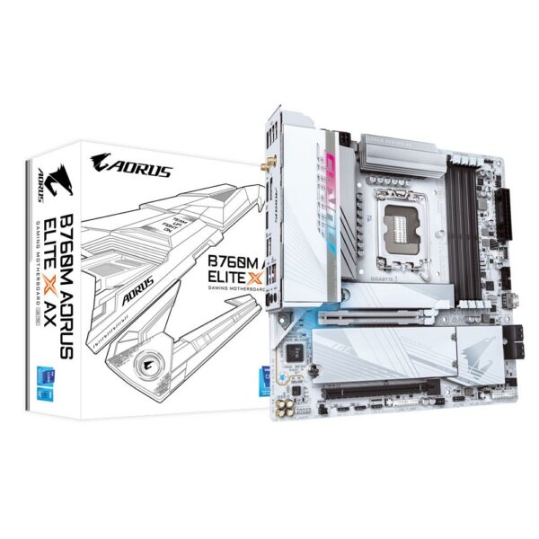 MB B760 S1700 MATX/B760M AORUS ELITEX AX GIGABYTE „B760M AORUS ELITEX AX 1.1”