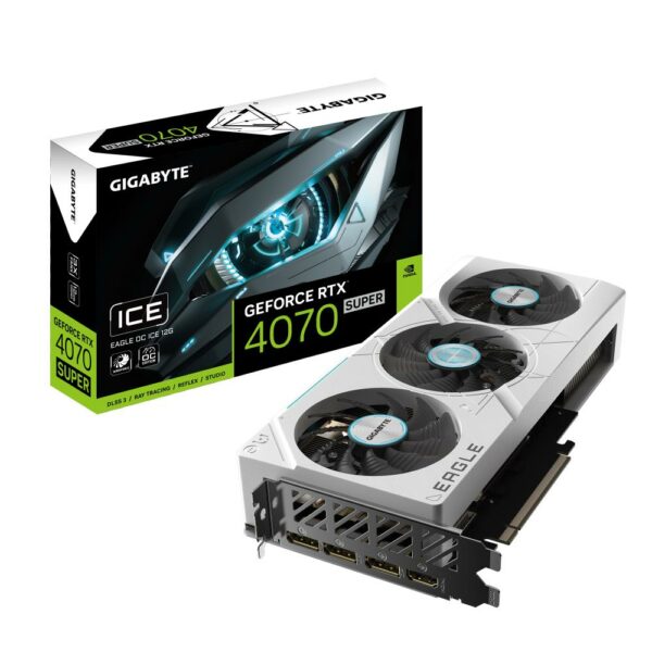 VGA PCIE16 RTX4070 SUPER 12GB/N407SEAGLEOC ICE-12GD GIGABYTE „GV-N407SEAGLEOC ICE-12GD”