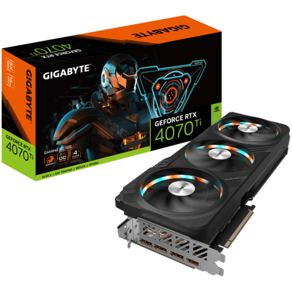 GIGABYTE Video Card NVIDIA GeForce RTX 4070 SUPER GAMING OC 12GB, GDDR6X 12GB/192bit, PCI-E 4.0, 1x HDMI, 3x DP, 1x 12VHPWR, Retail „GV-N407SGAMING OC-12GD”