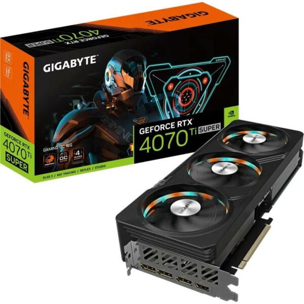 GB GF RTX 4070 GAMING TI OC SUPER 16GB „GV-N407TSGAMING OC-16GD”