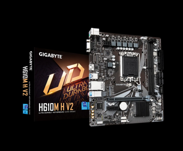 MB GIGABYTE H610M H V2 LGA1700 DDR5 „H610M H V2 DDR5”