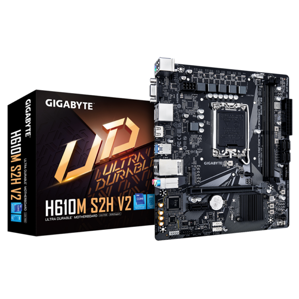 MB GIGABYTE H610M S2H V2 LGA1700 DDR5 „H610M S2H V2 DDR5”