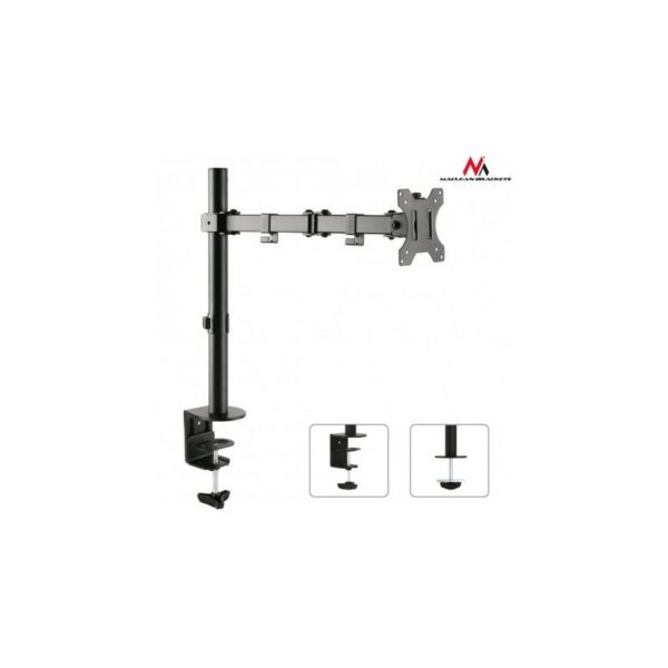 Suport monitor Maclean MC-753 Monitor desk braket 13-32 8kg vesa 75×75, 100×100 duble arm „MC-753”