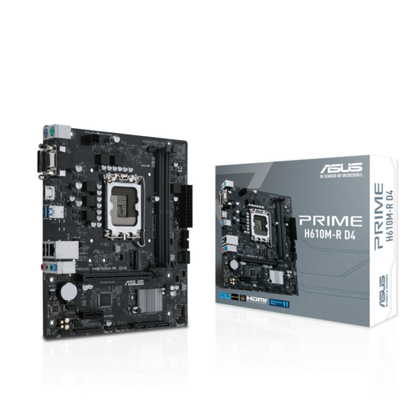 MB ASUS PRIME H610M-R D4 LGA 1700 „PRIME H610M-R D4SI”