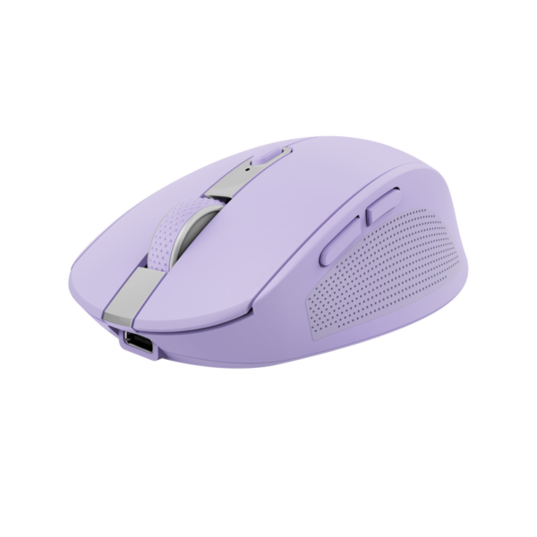 Mouse Trust Ozaa 3200 DPI, mov „TR-25384” (timbru verde 0.8 lei)