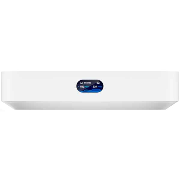 UBIQUITI Compact UniFi Cloud Gateway with a full suite of advanced routing and sec features,Manages 30+ UniFi devices and 300+ clients;1Gbps routing with IDS/IPS „UCG-ULTRA-EU” (timbru verde 0.8 lei)