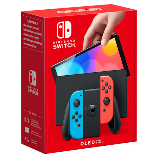Consola NINTENDO Switch OLED – Neon Red/Neon Blue 166162 46501103