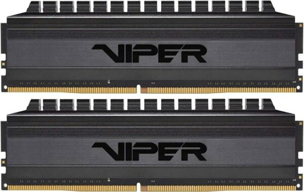 Memorie Patriot DDR4 – 16 GB -4400 – CL – 18 – Dual Kit, Viper 4 Blackout (black, PVB416G440C8K) „PVB416G440C8K”