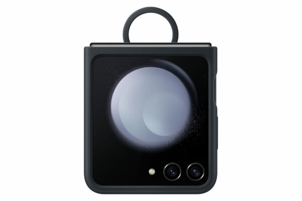 Husa Silicone Case with Ring pentru Galaxy Flip5, Indigo „EF-PF731TNEGWW”